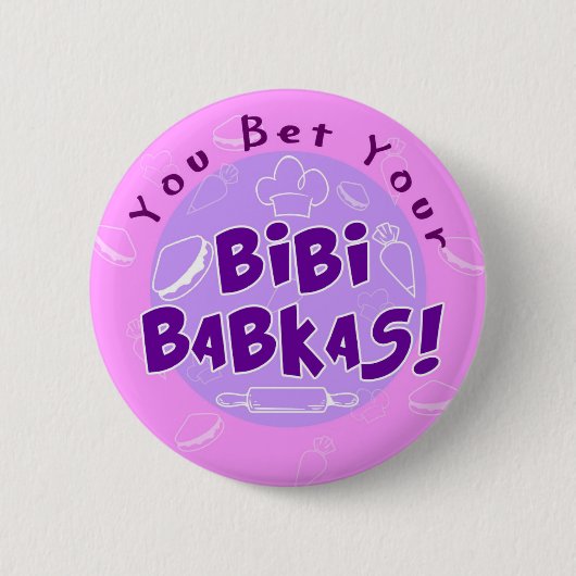 Badge Rond 5 Cm "Vous Pariez Vos Bibi Babkas" Parfaits Étrangers (Devant)