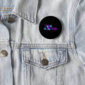 Badge Rond 5 Cm Vous Problème Prévention Suicide Dépression (En situation)