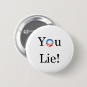 Badge Rond 5 Cm Vous vous trouvez Obama (Devant & derrière)