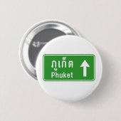 Badge Rond 5 Cm Voyage à Phuket ⚠ véhicule routier thaïlandais ⚠ (Devant & derrière)