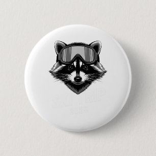 Badge Rond 5 Cm Voyage à ski 2025 Hommes Femmes Ski drôle