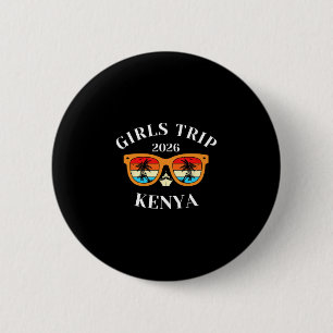 Badge Rond 5 Cm Voyage entre filles 2026 Kenya Spring Break 2026 C
