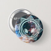 Badge Rond 5 Cm Voyage étranger (Devant & derrière)