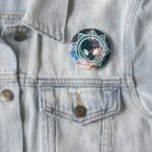 Badge Rond 5 Cm Voyage étranger (En situation)