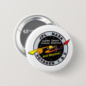 Badge Rond 5 Cm Voyager 1 et 2 (Devant & derrière)