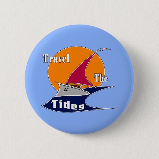 Badge Rond 5 Cm Voyez les marées (Devant)