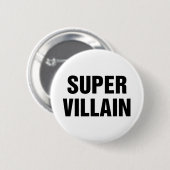 Badge Rond 5 Cm Voyou superbe (Devant & derrière)