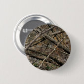 Badge Rond 5 Cm Vrai Camo personnalisé/camouflage (Devant & derrière)