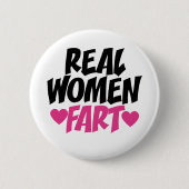 Badge Rond 5 Cm Vrai Femmes Fart (Devant)