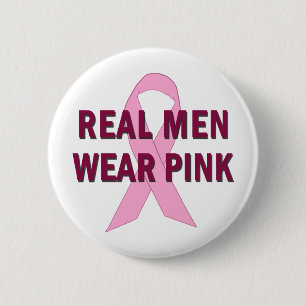 Badge Rond 5 Cm Vrai rose de vêtements pour hommes pour la