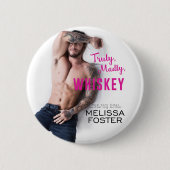 Badge Rond 5 Cm Vraiment, Madly, Whiskey Button (Devant)