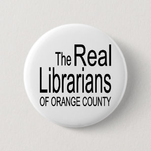 Badge Rond 5 Cm Vrais bibliothécaires