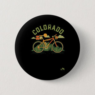 Badge Rond 5 Cm VTT Colorado - Randonnée - Vélo Mtb