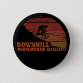 Badge Rond 5 Cm VTT Downhill (Devant)