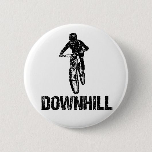 Badge Rond 5 Cm VTT Downhill (Devant)