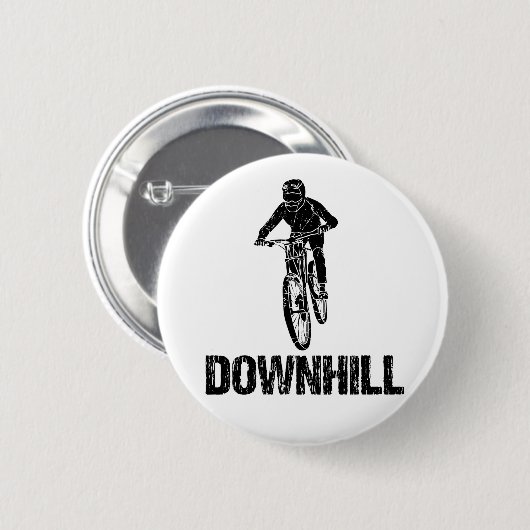 Badge Rond 5 Cm VTT Downhill (Devant & derrière)
