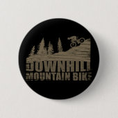 Badge Rond 5 Cm VTT Downhill (Devant)