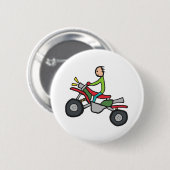 Badge Rond 5 Cm VTT quad (Devant & derrière)