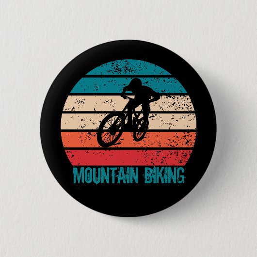 BADGE ROND 5 CM VTT VTT (Devant)