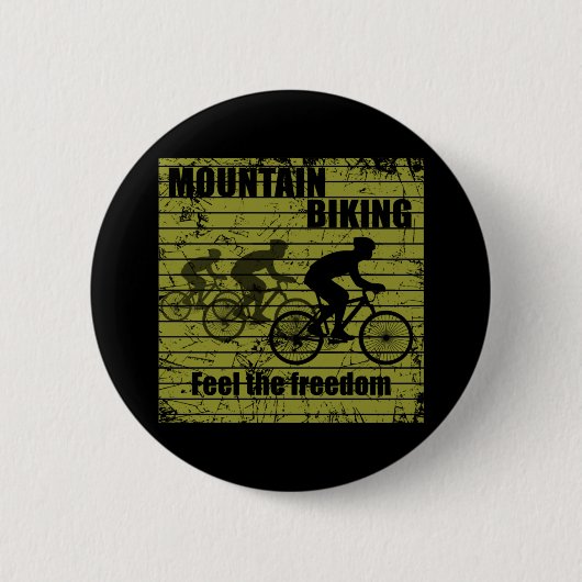 BADGE ROND 5 CM VTT VTT (Devant)