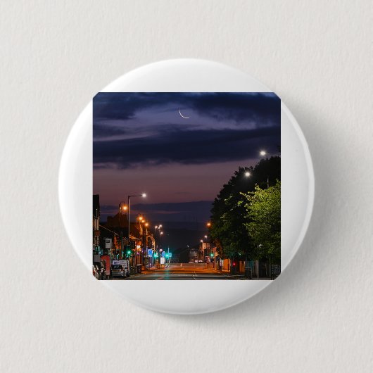 Badge Rond 5 Cm Vue nocturne de Tokyo (Devant)