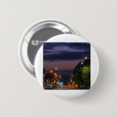 Badge Rond 5 Cm Vue nocturne de Tokyo (Devant & derrière)