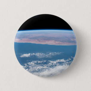 Badge Rond 5 Cm Vue Sur La Côte Sud-Ouest De L'Afrique.
