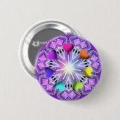 Badge Rond 5 Cm W2 pourpre (Devant & derrière)