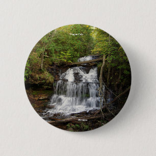 Badge Rond 5 Cm Wagner Falls button