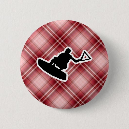 Badge Rond 5 Cm Wakeboarder (Devant)