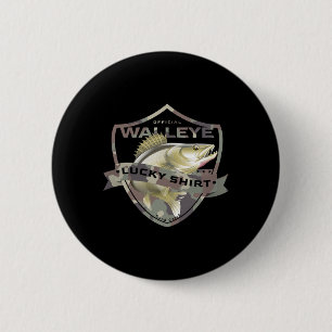 Badge Rond 5 Cm Walleye Lucky Chemise Funny Accessoires Pour Walle