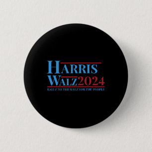 Badge Rond 5 Cm Walz 2024 Campagne Kamala Harris Tim Walz Drôle Te