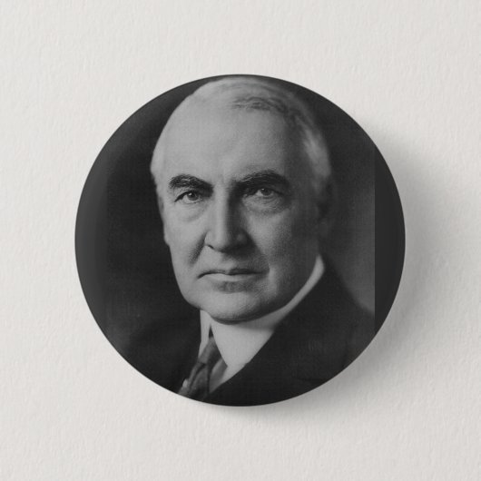 Badge Rond 5 Cm Warren G. Harding 29 (Devant)