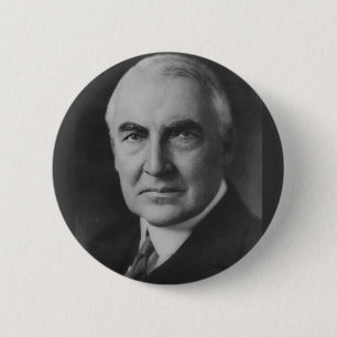 Badge Rond 5 Cm Warren G. Harding 29