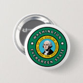 Badge Rond 5 Cm Washington (Devant & derrière)