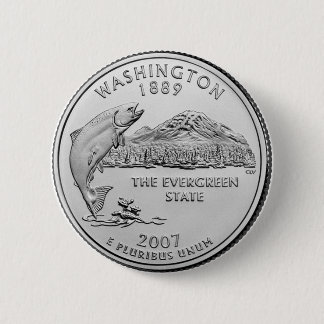 Badge Rond 5 Cm Washington