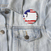 BADGE ROND 5 CM WASHINGTON (En situation)