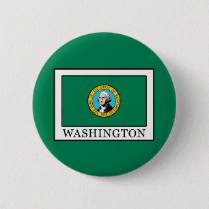 Badge Rond 5 Cm Washington