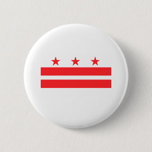 BADGE ROND 5 CM WASHINGTON, C.C