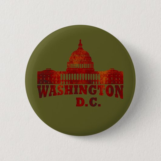 Badge Rond 5 Cm Washington DC (Devant)