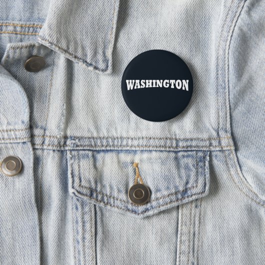 Badge Rond 5 Cm Washington DC (En situation)