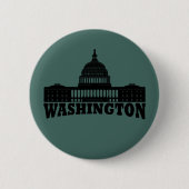 Badge Rond 5 Cm Washington DC (Devant)