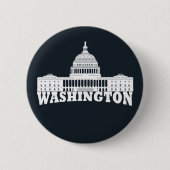 Badge Rond 5 Cm Washington DC (Devant)