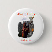 Badge Rond 5 Cm Watchman (Devant)