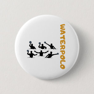 Badge Rond 5 Cm Water Polo