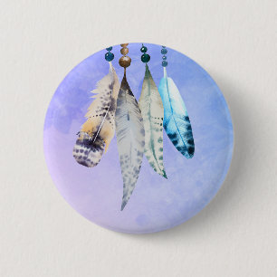 Badge Rond 5 Cm Watercolor