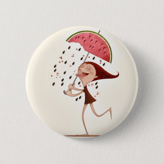 Badge Rond 5 Cm Watermelon (Devant)