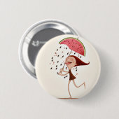 Badge Rond 5 Cm Watermelon (Devant & derrière)