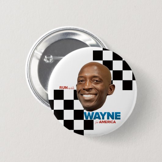 Badge Rond 5 Cm Wayne Messam 2020 (Devant & derrière)