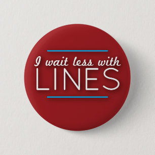 Badge Rond 5 Cm WDW raye le bouton